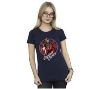 What If Captain Carter Cotton T-Shirt Marvel Navy L