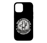 What If Everyone Else Is Just Underthinking Funny ADHD Frog Case for iPhone 12/12 Pro