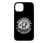 What If Everyone Else Is Just Underthinking Funny ADHD Frog Case for iPhone 13