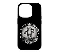 What If Everyone Else Is Just Underthinking Funny ADHD Frog Case for iPhone 14 Pro