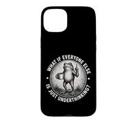 What If Everyone Else Is Just Underthinking Funny ADHD Frog Case for iPhone 15 Plus