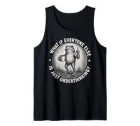 What If Everyone Else is Just Underthinking Funny ADHD Frog Tank Top