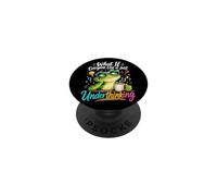 What If Everyone Else is Just Underthinking Funny Frog Joke PopSockets Adhesive PopGrip