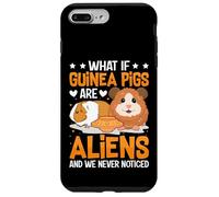 What If Guinea Pigs Are Aliens - Cavy Pets Guinea Pig Lover Case for iPhone 7 Plus/8 Plus