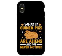 What if guinea pigs are aliens - Cavy Pets Guinea Pig Lover Case for iPhone X/XS