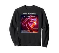 “What if I Told You I Love You” - by Julie Neway Sweatshirt