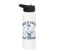 What If I'm Not Silly Enough Stainless Steel Insulated Water Bottle