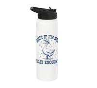 What If I'm Not Silly Enough Stainless Steel Insulated Water Bottle