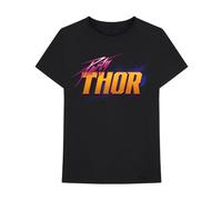 What If...? Men's Party Thor Cotton T-Shirt in Black | Size: XL What If...? Black XL