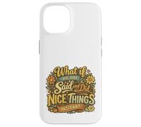 What If We Just Said and Did Nice Things Instead Retro Style Case for iPhone 14