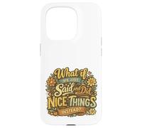 What If We Just Said and Did Nice Things Instead Retro Style Case for iPhone 15 Pro