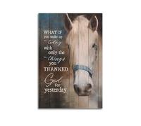 What If You Woke Up Motivational Art Posters Are Suitable for Decorating Living Room, Bedroom, Study, Restaurant, Corridor, Children's Room, EtcUnframe-style 20x30inch(50x75cm)