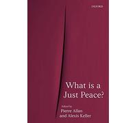 What is a Just Peace?.by Allan New 9780199545711 Fast Free Shipping<|