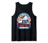 What is A Kilometer Eagle American Semi Truck Driver Tank Top