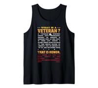 What is A Veteran that is Honor Tank Top