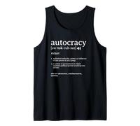 What is an Autocracy Definition Political Activist Minds Tank Top