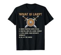 What is LARP Gaming Medieval RPG LARP Larping T-Shirt