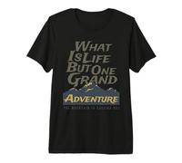 What is Life But One Grand Adventure Mountain Calling Us Premium T-Shirt