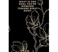 What is one goal you’re working toward right now? Writing journal: 90 GSM, Ruled, Paperback
