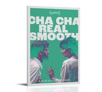 What Is The Movie Cha Cha Real Smooth About at Sherigallegos Posters Wall Art Vintage Poster Decorative Painting Aesthetic Canvas Decor for Living Room Bed Room 24x36inch(60x90cm) Frame-style