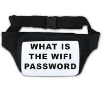 What is The WiFi Password Waist Bag Fanny Pack White