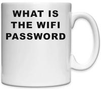 What Is The Wifi Password White Ceramic Mug White
