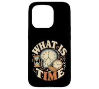 What Is Time Surreal Clock - Vintage Melting Art Case for iPhone 15 Pro