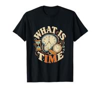 What is Time Surreal Clock - Vintage Melting Art T-Shirt
