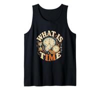 What is Time Surreal Clock - Vintage Melting Art Tank Top