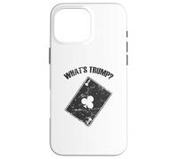 What is Trump? Euchre Card Game Cards Case for iPhone 16 Pro Max
