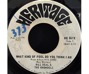 What Kind Of Fool Do You Think I Am / Are You Ready For This-7" 45
