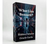 What Lies Beneath Hidden Futures Oracle Cards Deck, Divination Card Game, 56 Piece Set