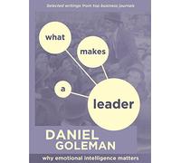 What Makes a Leader: Why Emotional Intelligence Matters