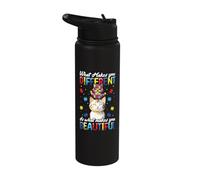 What Makes You Different is What Makes You Beautiful Autism Stainless Steel Insulated Water Bottle