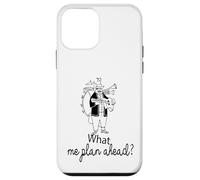 What? Me plan ahead one man band sketch Case for iPhone 12 mini