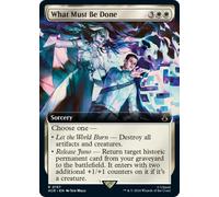 What Must Be Done (Extended Art Foil) | Universes Beyond: Assassin's Creed