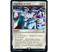 What Must Be Done (Foil) | Universes Beyond: Assassin's Creed