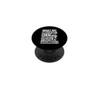WHAT MY MOUTH DO? FUNNY COFFEE CUP QUOTE PopSockets Adhesive PopGrip