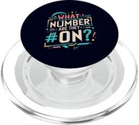 What Number Are They On dance mom dad life funny dancing PopSockets PopGrip for MagSafe