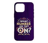 What Number Are They On Funny Dancer Mom Dad Life Colorful Case for iPhone 16 Pro Max