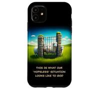 What Our 'Hopeless' Situation Looks Like to GOD: Faith Sheep Case for iPhone 11