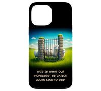 What Our 'Hopeless' Situation Looks Like to GOD: Faith Sheep Case for iPhone 13 Pro Max