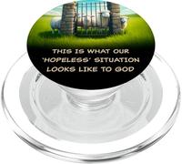 What Our 'Hopeless' Situation Looks Like to GOD: Faith Sheep PopSockets PopGrip for MagSafe
