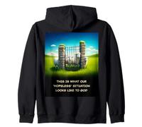 What Our 'Hopeless' Situation Looks Like to GOD: Faith Sheep Zip Hoodie