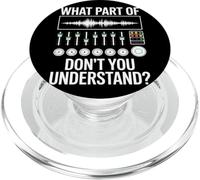 What Part Don’t You Understand Audio Engineer PopSockets PopGrip for MagSafe