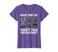 What part don't understand Pilot Instruments Airplane T-Shirt