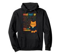What Part Of Don’t You Understand Funny Cat Math Teacher Pullover Hoodie