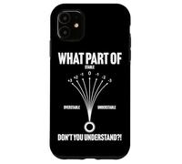 What part of don't you understand Disc Golf Funny Case for iPhone 11