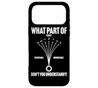 What part of don't you understand Disc Golf Funny Case for iPhone 17 Pro Max