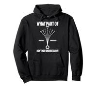 What part of don't you understand Disc Golf Funny Pullover Hoodie